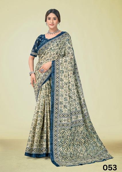 Lakhani cotton printed surat wholesale saree shop